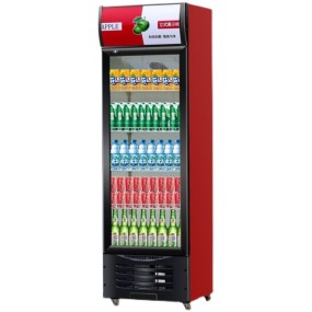 Beverage Cabinet Supplier - Luxury Single Door Air Cooled Drink Cooler