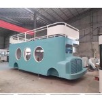 Food Van Factory - Double Decker Coffee Ice Cream Juice Bar Trailer