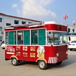 Electric Food Truck Factory - Hot Selling Italian Ice Cream Breakfast Truck