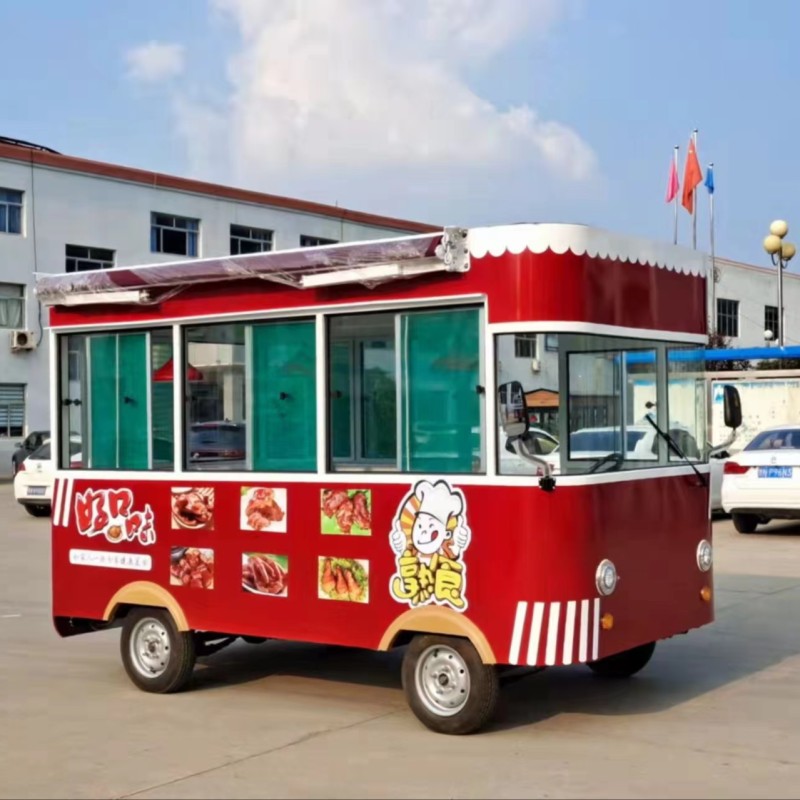 Electric Food Truck Factory - Hot Selling Italian Ice Cream Breakfast Truck