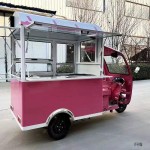 Food Tricycle Manufacturer - 2024 Multipurpose Pedal Bicycle Snack Bike