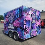 Mobile Bar Supplier - Ice Cream Lemon Water Small Food Trailers