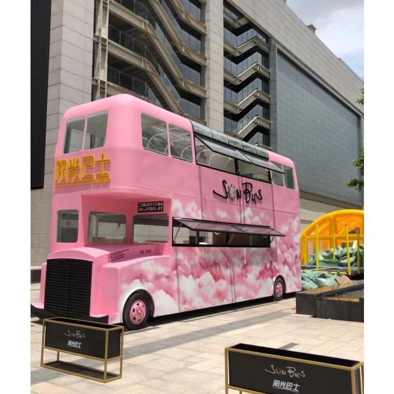 Double Decker Bus Factory - Wholesale Handicraft Mobile Bar Restaurant