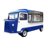 Mobile Food Truck Factory - Steaming Galvanized Trailer Full Kitchen