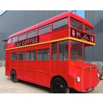 Food Truck Manufacturer - Double Decker Coffee Bus BBQ Grill