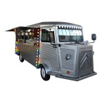 Food Truck Manufacturer - Electric Dining Buffet Car Stainless Steel