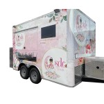 Food Truck Factory - Small Hamburger Hot Dog Stage Trailer