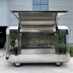 Mobile Kitchen Manufacturer - Hot Dog Coffee Kiosk Fully Equipped
