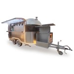 Coffee Trailer Manufacturer - Custom BBQ Fast Food Full Kitchen Restaurant