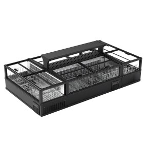 Island Freezer Factory - Custom Horizontal Deep Supermarket Combination