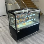 Cake Showcase Factory - Custom Stainless Steel Dessert Display Counter Cooler
