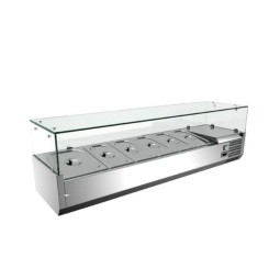 Pizza Fridge Factory - Custom Stainless Steel Salad Bar Counter Table