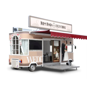 Food Trailer Factory - Custom Fully Equipped Ice Cream Cart Food Truck