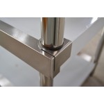 Work Table Factory - Custom 2-Tier Stainless Steel 304 Hotel Kitchen