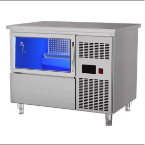 Ice Making Machine Factory - Custom Stainless Steel Split Crystal Cube