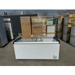 Meat Display Factory - Custom Supermarket Island Deep Freezer Glass Refrigerator