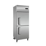 Refrigerator Factory - Custom Double-Temperature Glass Display Freezer