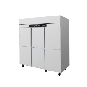 Freezer Factory - Custom Double Temperature Six Door Stainless Steel