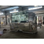 Mobile Bar Factory - Custom Blue Hamburger Hot Dog Pizza Food Truck