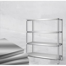 Storage Shelves Factory - Custom Heavy Duty 4 Layer Stainless Steel