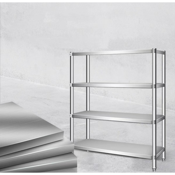 Storage Shelves Factory - Custom Heavy Duty 4 Layer Stainless Steel