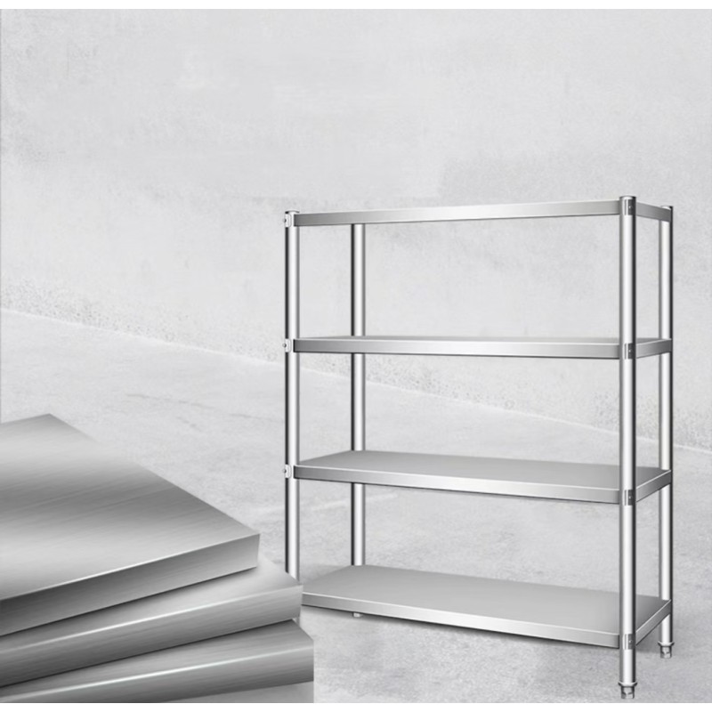Storage Shelves Factory - Custom Heavy Duty 4 Layer Stainless Steel