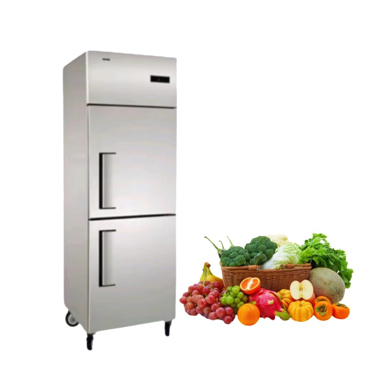 Refrigerator Factory - Custom Double Door Large Capacity Stainless Steel