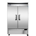 Refrigerator Factory - Custom Double-Temperature Glass Display Freezer