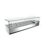 Salad Bar Factory - Custom Stainless Steel Working Table Refrigerator