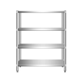 Over Shelf Factory - Custom Stainless Steel Work Table Top Shelf