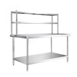 Work Table Factory - Custom 2-Tier Stainless Steel 304 Hotel Kitchen