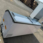 Meat Display Factory - Custom Supermarket Island Deep Freezer Glass Refrigerator