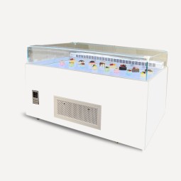 Display Cabinet Factory - Custom Open Island Sandwich Refrigerated Case
