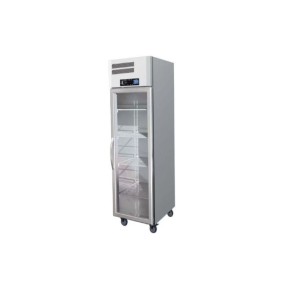 Glass Door Chiller Factory - Custom Restaurant Stainless Steel Fridge Cabinet