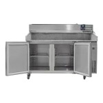 Pizza Fridge Factory - Custom Stainless Steel Salad Bar Counter Table