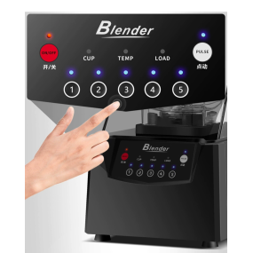 Table Blender Factory - Custom Glass Jar High-Speed 6 Blades Blender