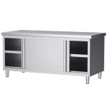 Work Table Factory - Custom Assembly Type Sliding Door Commercial Kitchen