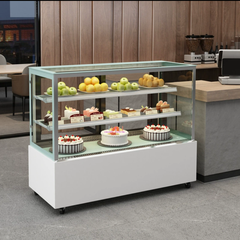 Cake Display Refrigerator Factory - Custom Glass Pastry Chocolate Cabinet Cooler