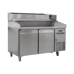 Salad Bar Factory - Custom CE Stainless Steel Countertop Chiller Display
