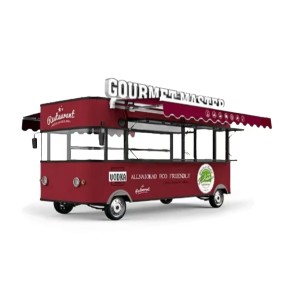 Ice Cream Truck Factory - Custom Fully Equipped Mobile BBQ Food Trailer