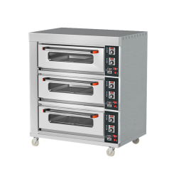 Bakery Oven Factory - Custom Industrial 3 Deck Electric Durable Oven