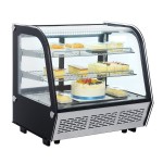 Table Refrigerator Factory - Custom Curved Cake Cabinet Air-cooled Display