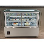 Cake Display Cabinet Factory - Custom Arc Curve Glass Pastry Refrigerator