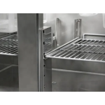 Salad Table Factory - Custom Stainless Steel Slotted Fresh-keeping Display