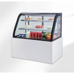 Table Refrigerator Factory - Custom Curved Cake Cabinet Air-cooled Display