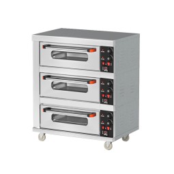Deck Oven Factory - Custom Commercial 3 Deck Electric Bakery Machine