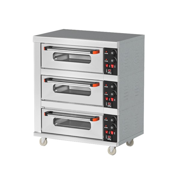 Deck Oven Factory - Custom Commercial 3 Deck Electric Bakery Machine