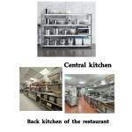 Work Table Factory - Custom 2-Tier Stainless Steel 304 Hotel Kitchen