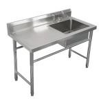 Wash Basin Factory - Custom 304 Stainless Steel Portable Metal Sink