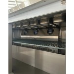 Salad Bar Factory - Custom Stainless Steel Pizza Refrigerator Prep Table